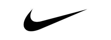 Nike logo.